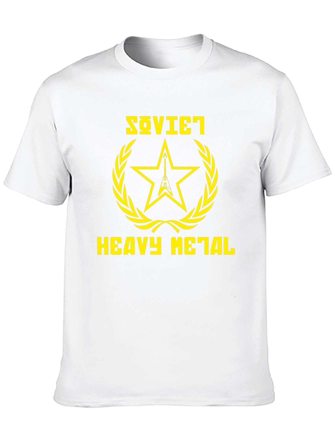 Soviet Heavy Metal Graphic Tee - Rocker Style!