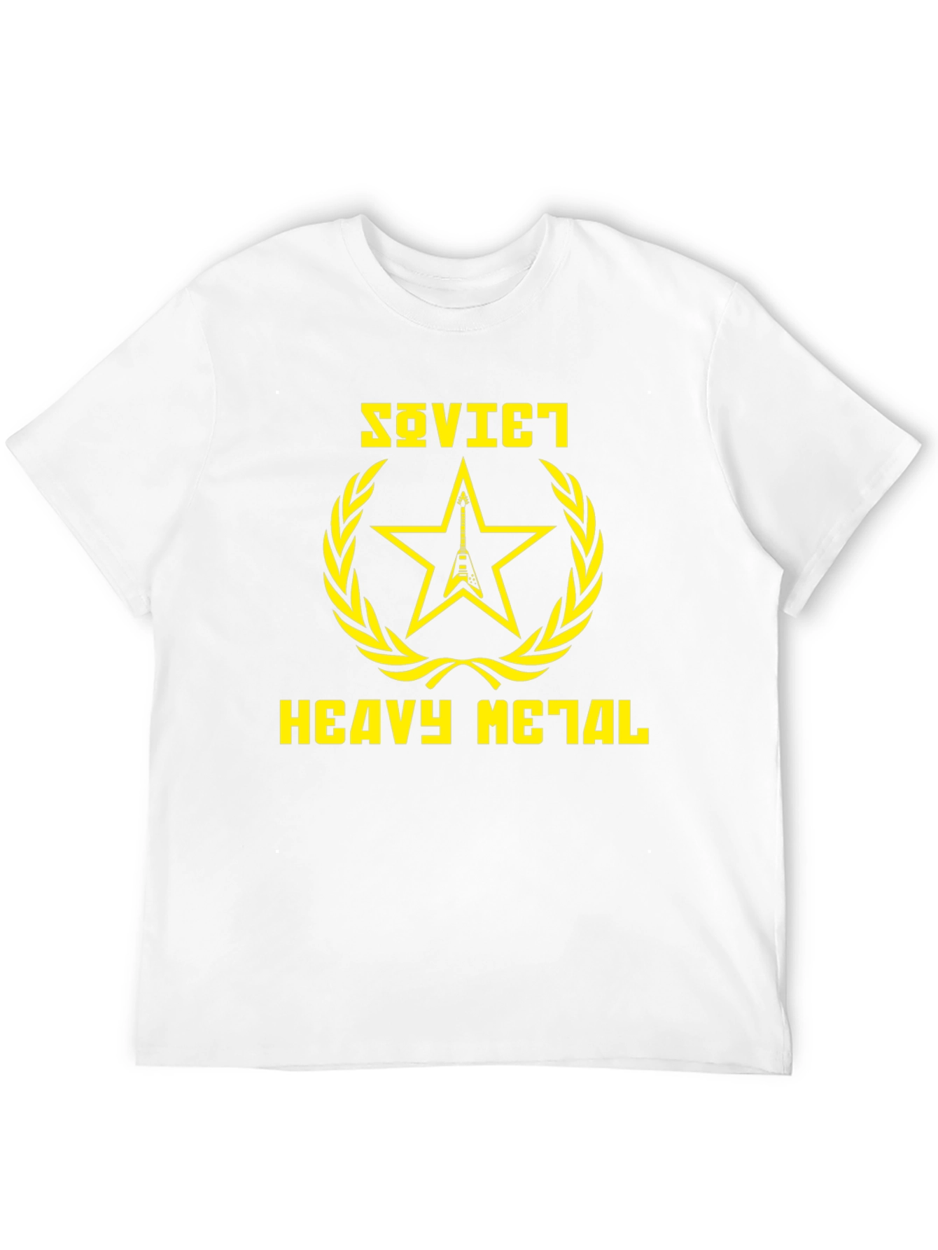 Soviet Heavy Metal Graphic Tee - Rocker Style!