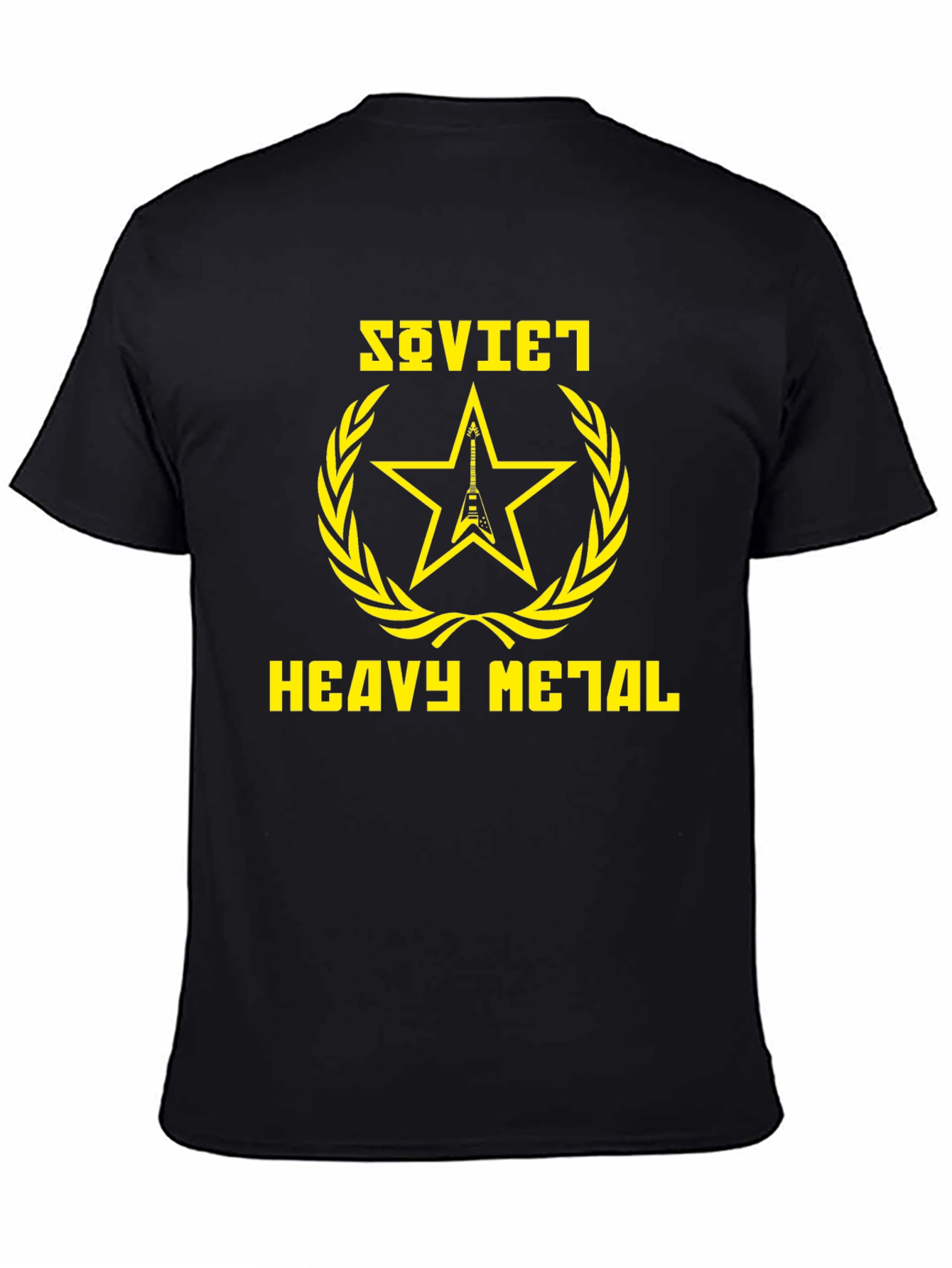 Soviet Heavy Metal Graphic Tee - Rocker Style!