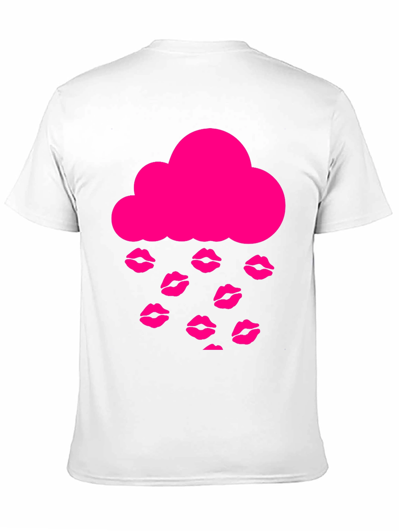 Kiss Rain Cloud T-Shirt - Black