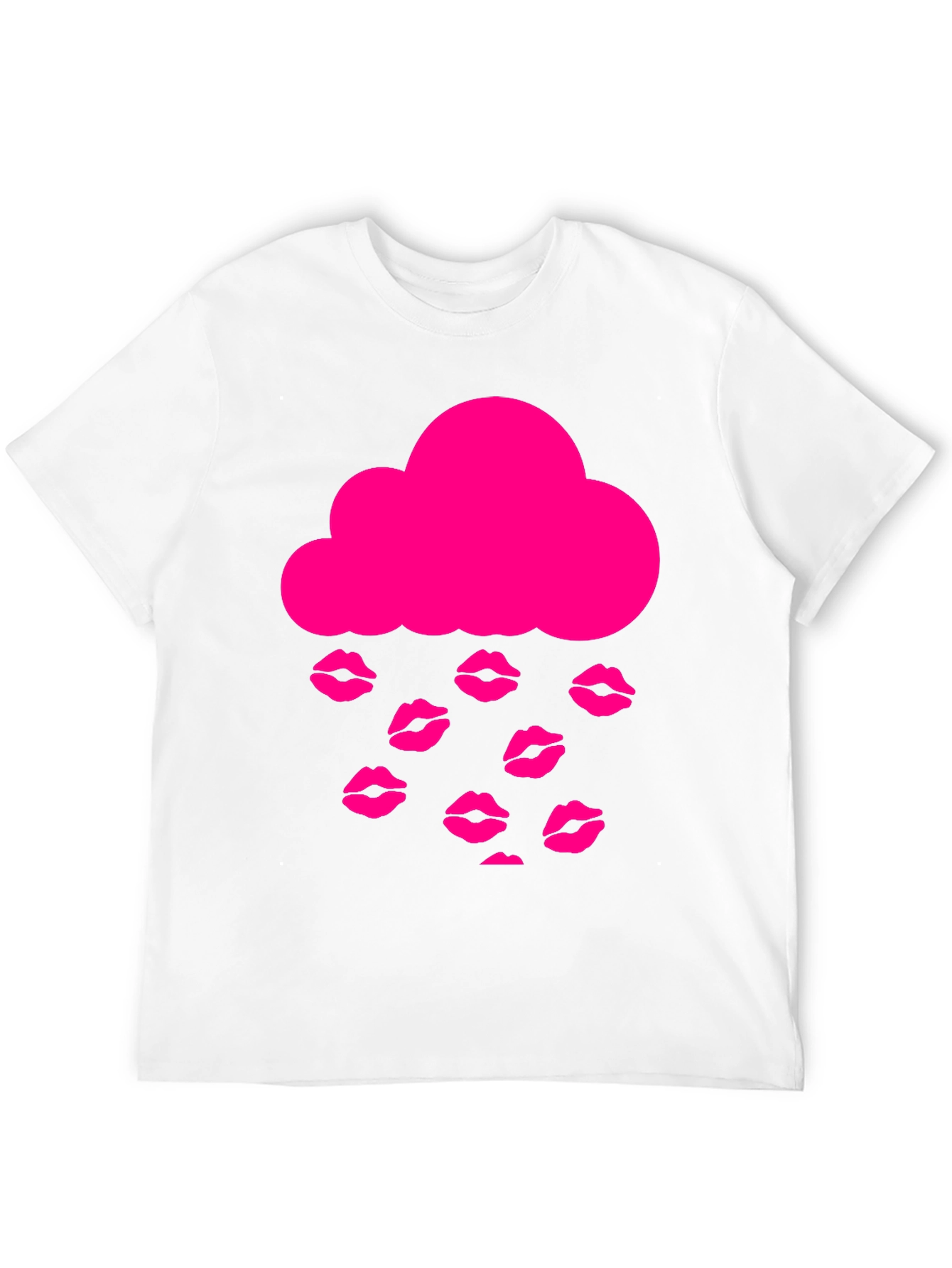Kiss Rain Cloud T-Shirt - Black