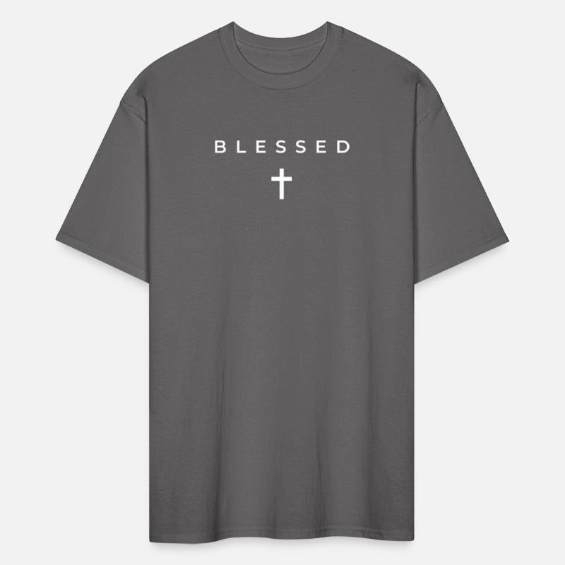 Blessed Cross Subtle Christian Minimalist
