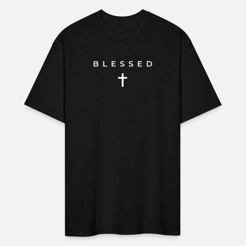 Blessed Cross Subtle Christian Minimalist
