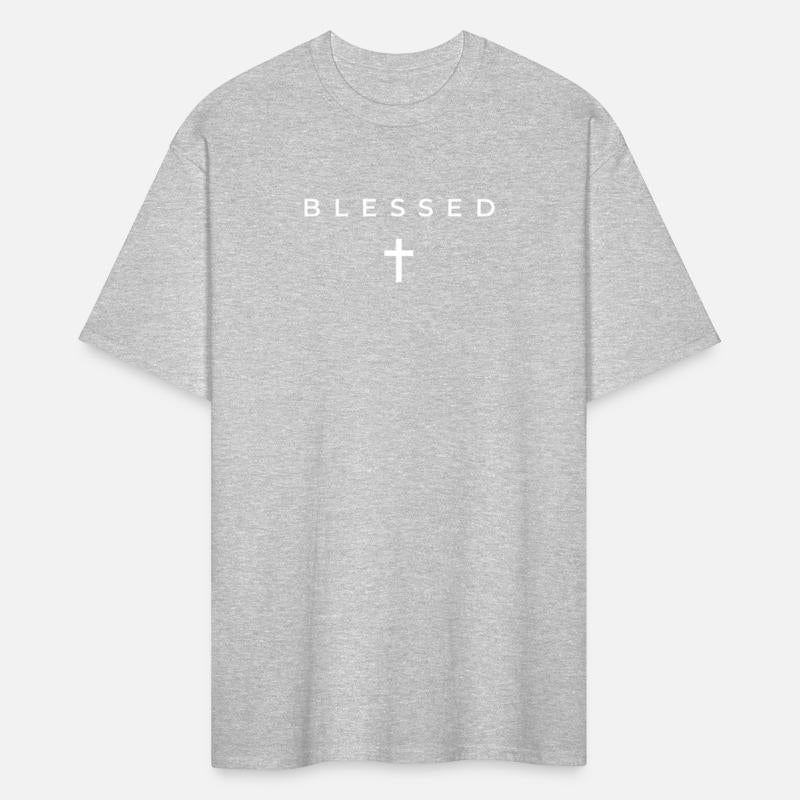 Blessed Cross Subtle Christian Minimalist