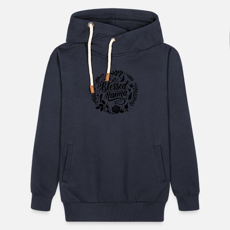 Blessed Mama typography T Shirt design.