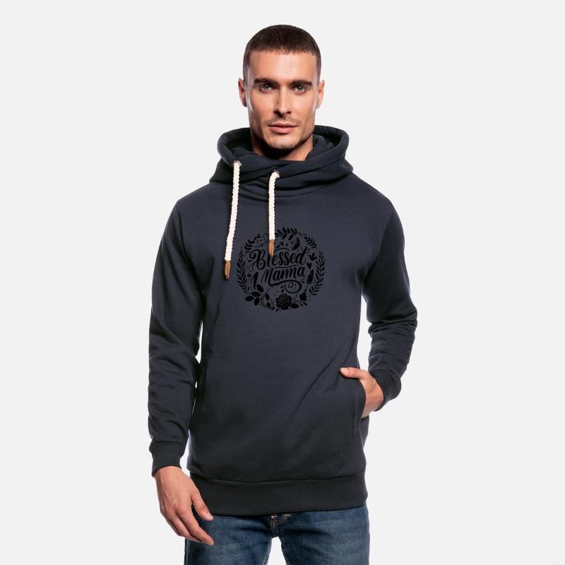 Blessed Mama typography T Shirt design.