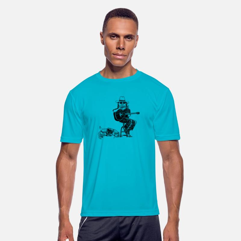 Blind Blues Musician and Guide Dog