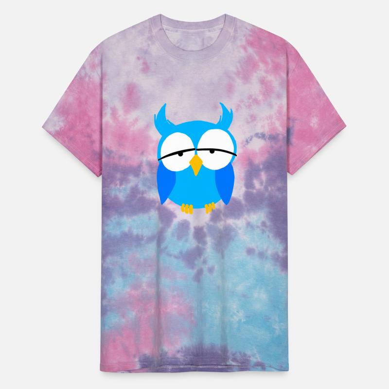 Blue Boys Owl Cartoon Nocturnal Birds Of Prey Love
