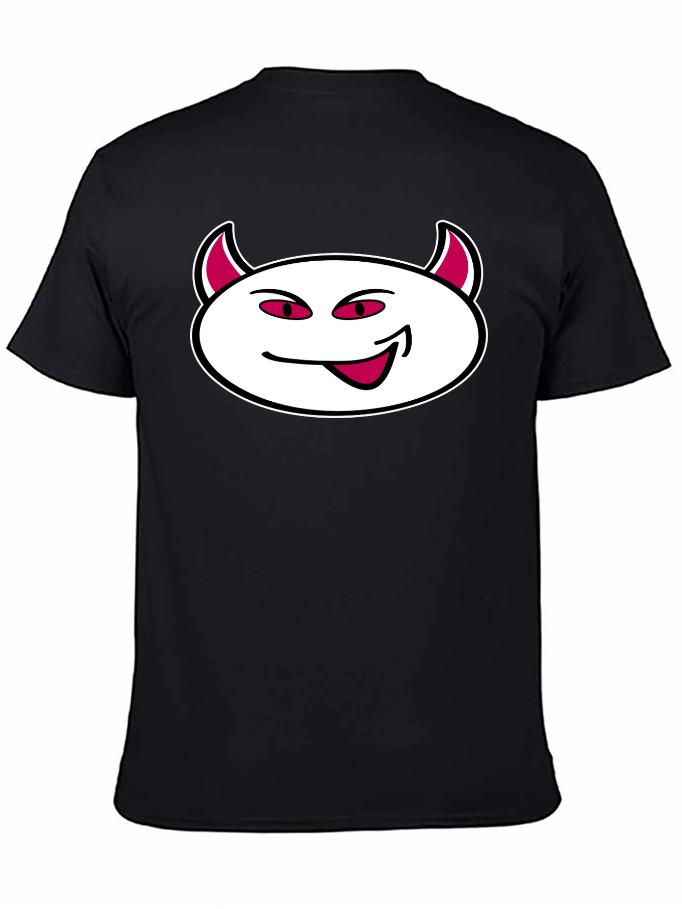 Devil Emoji Graphic T-Shirt
