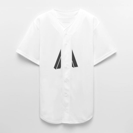 Bold Black and White Letter A Sign