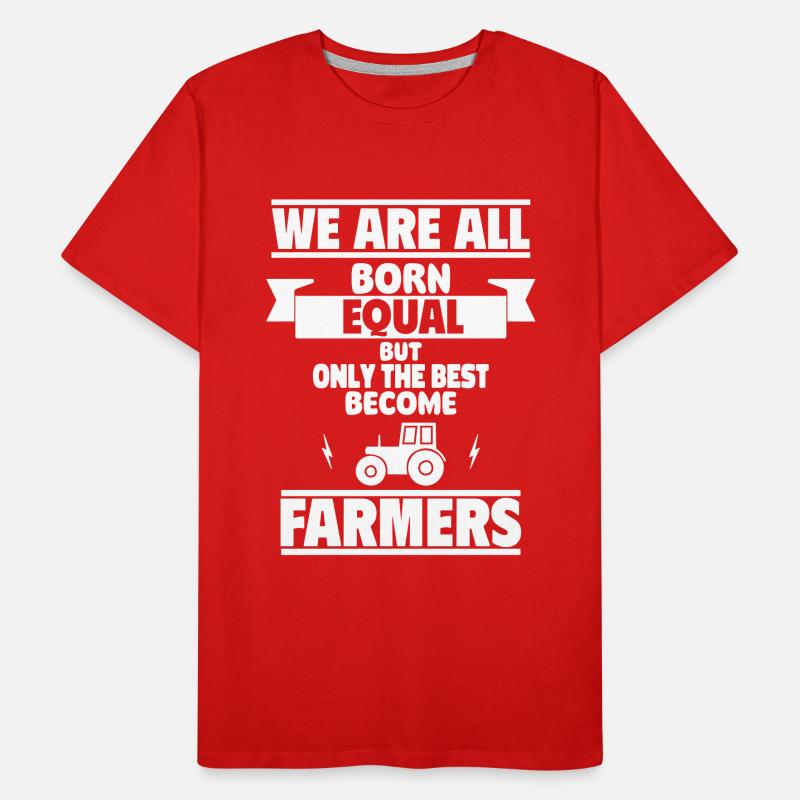 Born Equal, but Only the Best Become Farmers