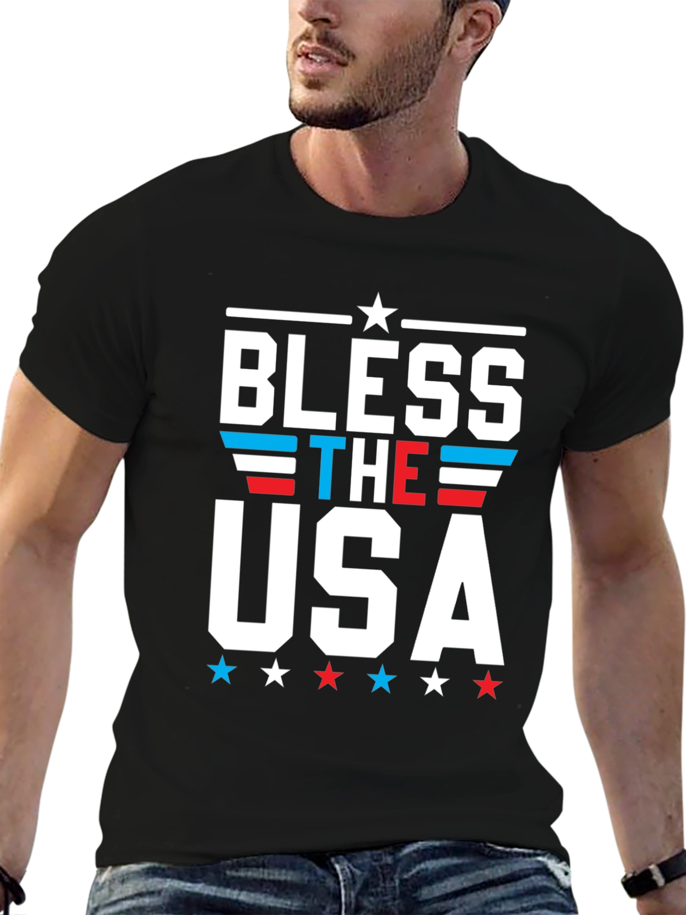 Bless The USA Patriotic T-Shirt