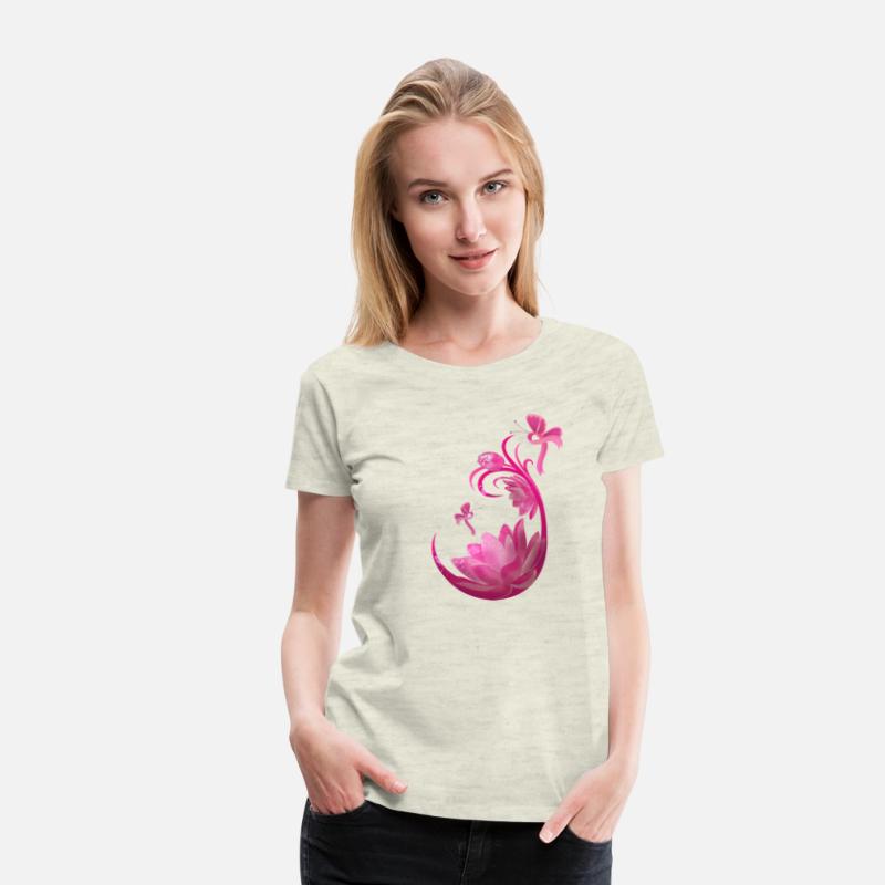 Breast Cancer Motivation Fighter Lotus Flower