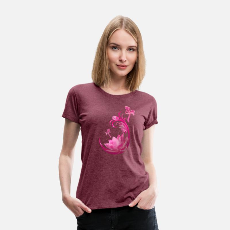 Breast Cancer Motivation Fighter Lotus Flower