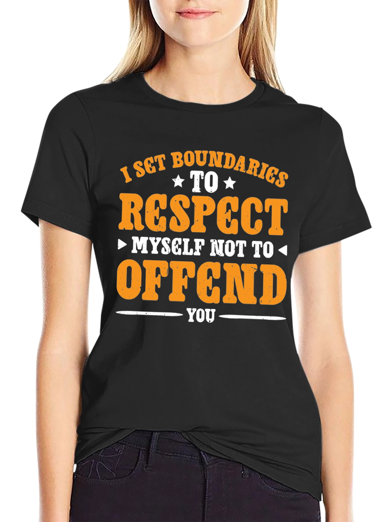 Boundaries Respect Graphic Tee