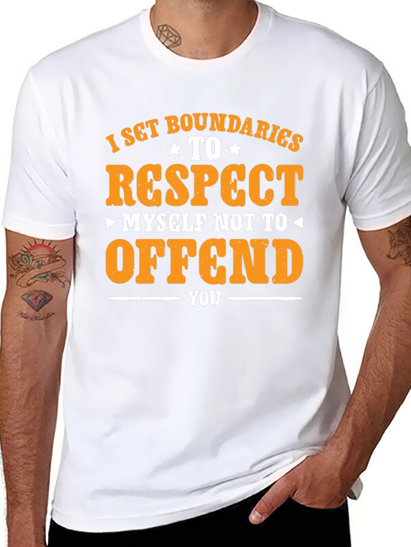 Boundaries Respect Graphic Tee