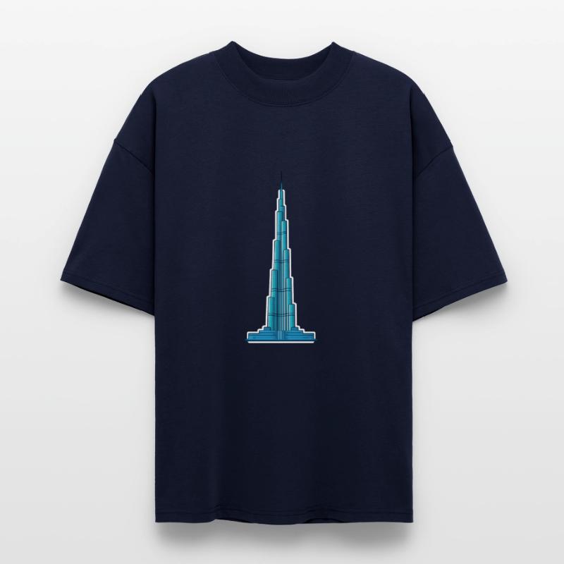 Burj Khalifa – Dubai Skyline Icon Vector Design