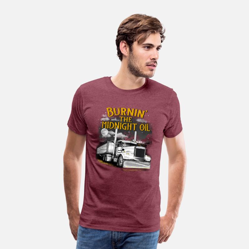 Burning the midnight oil tshirt -gift