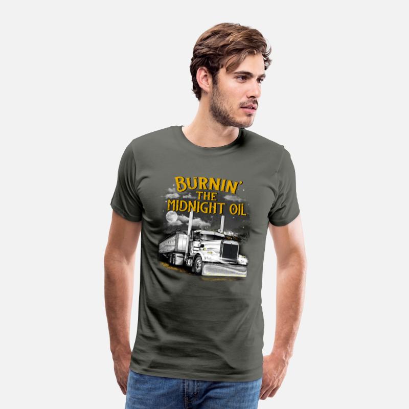 Burning the midnight oil tshirt -gift