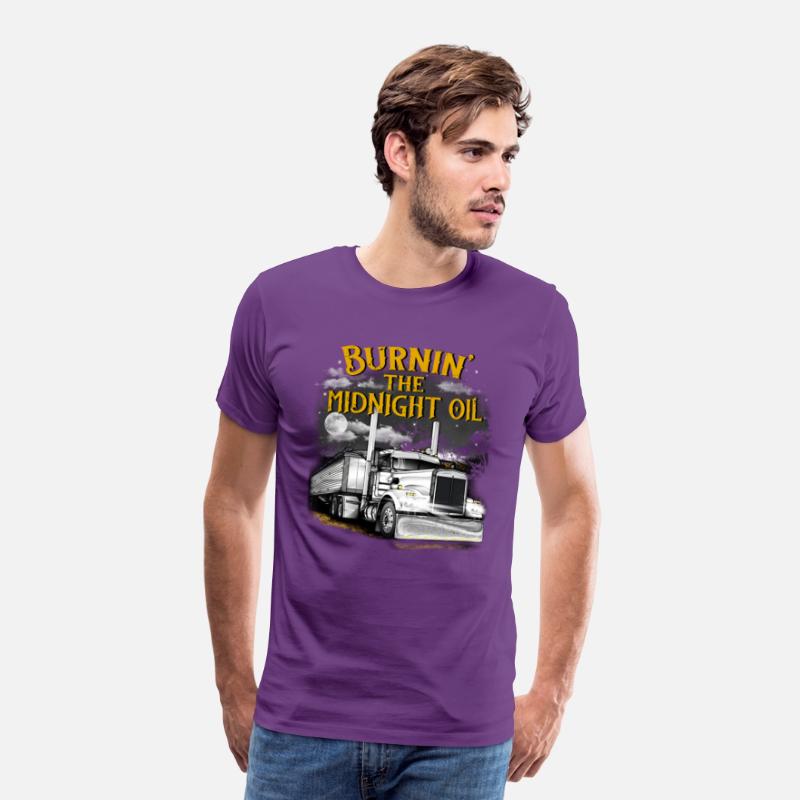Burning the midnight oil tshirt -gift