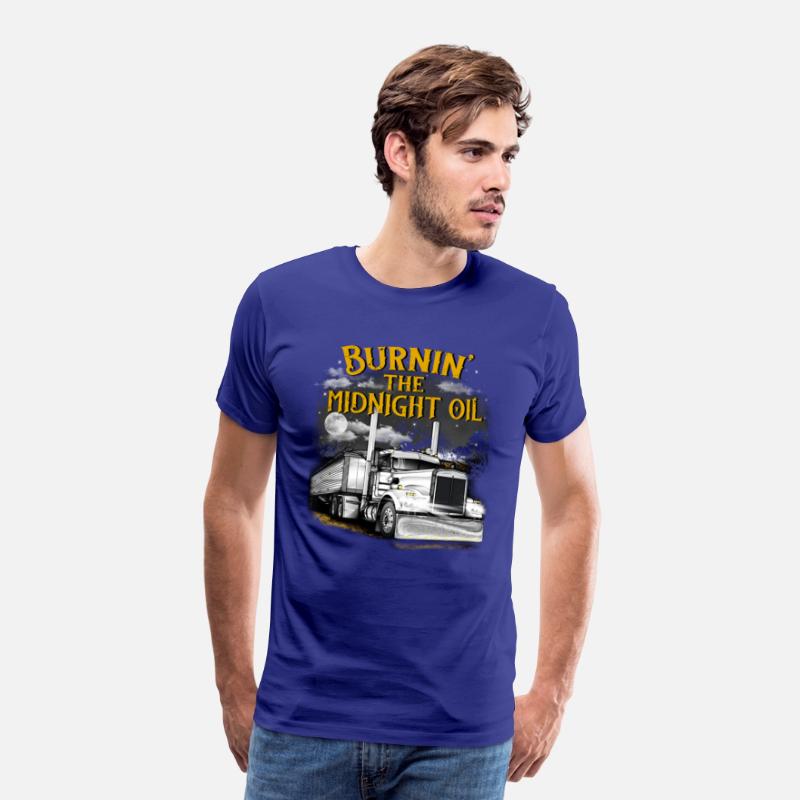 Burning the midnight oil tshirt -gift