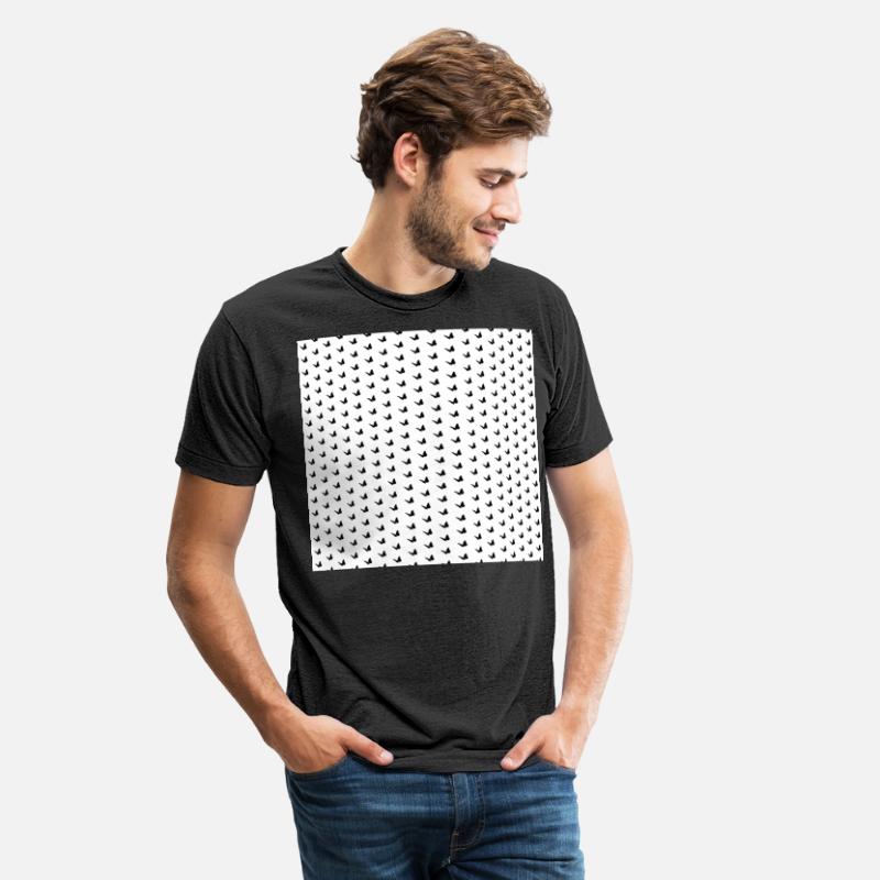 Butterfly Pattern Black On White