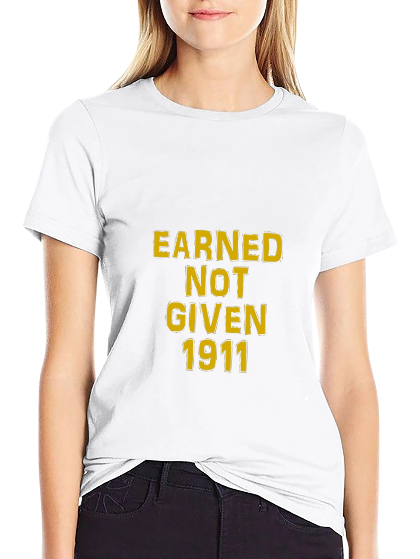 Earned Not Given 1911 Black T-Shirt