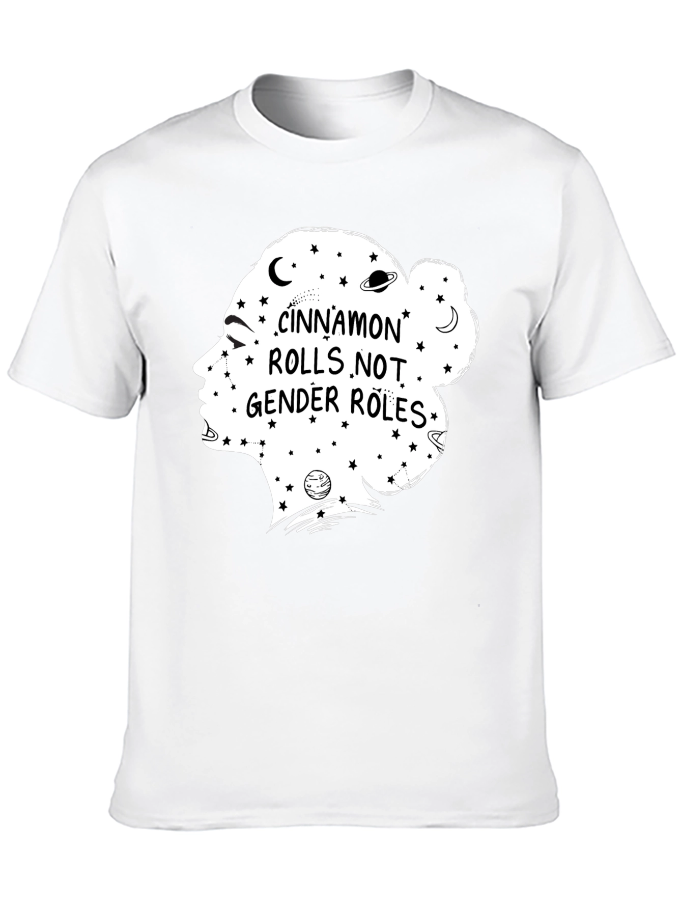Cinnamon Rolls Not Gender Roles Graphic Tee - Unisex