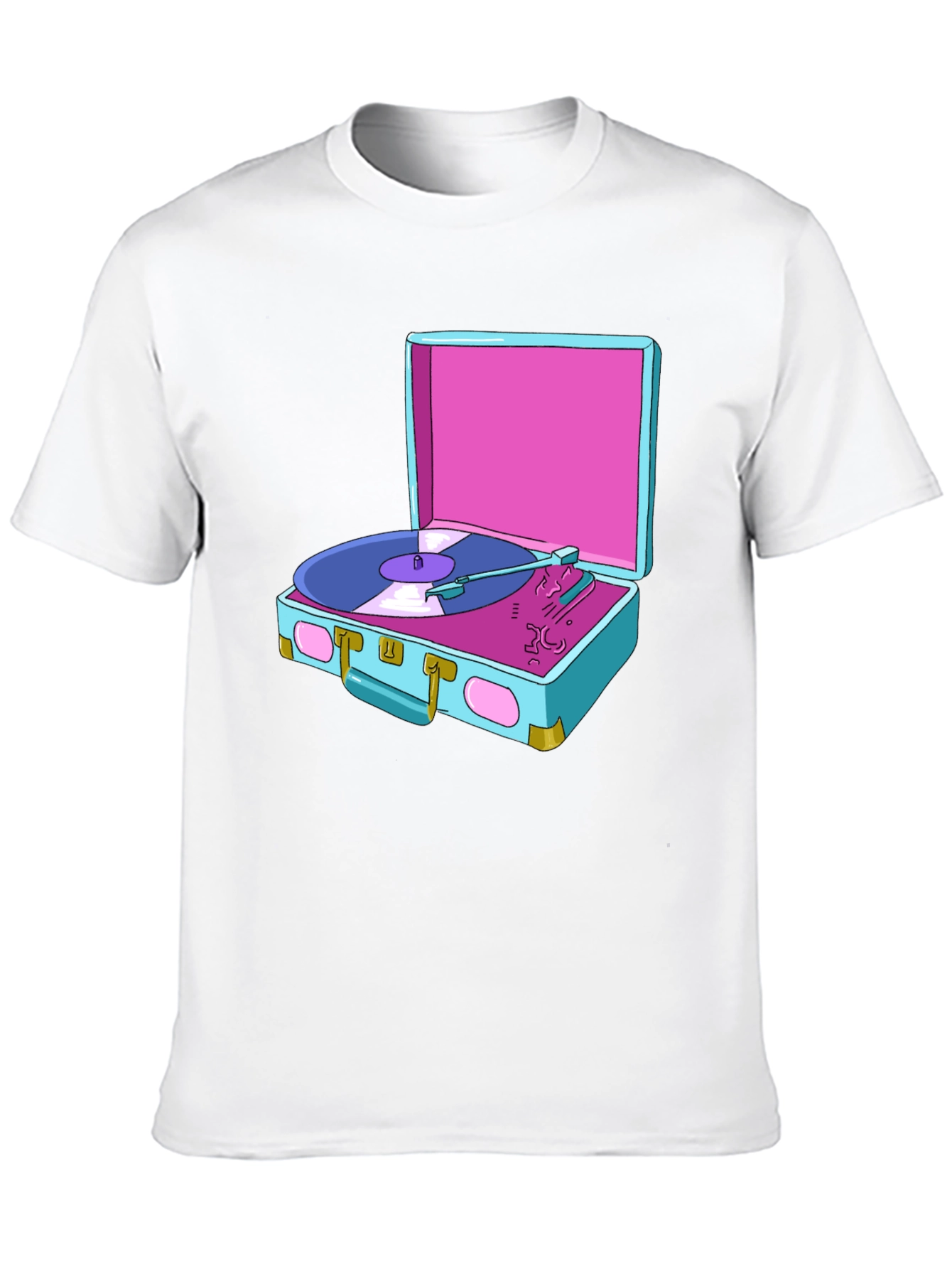 Retro Turntable Graphic Tee