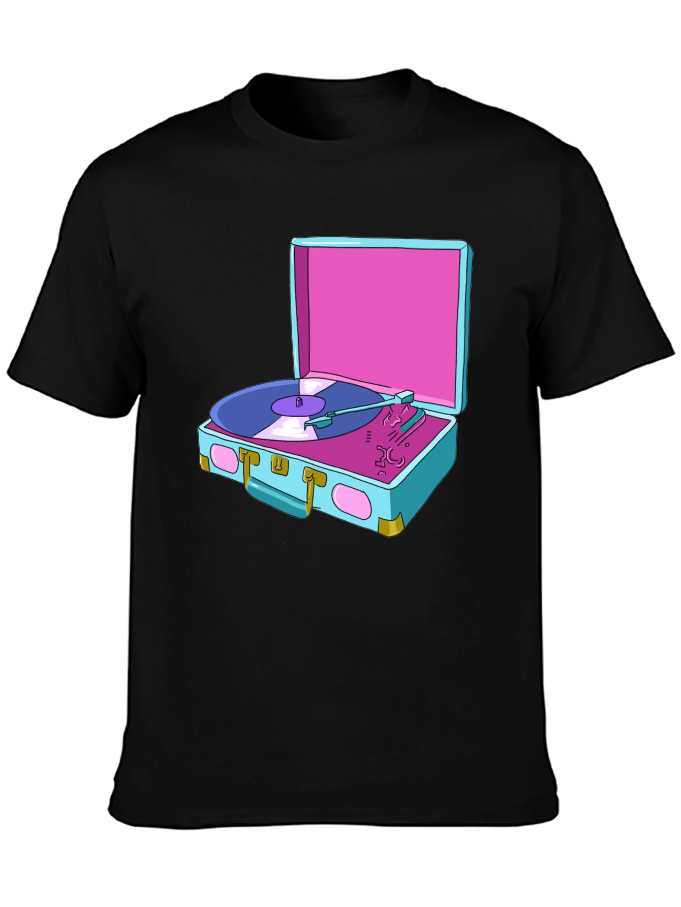 Retro Turntable Graphic Tee