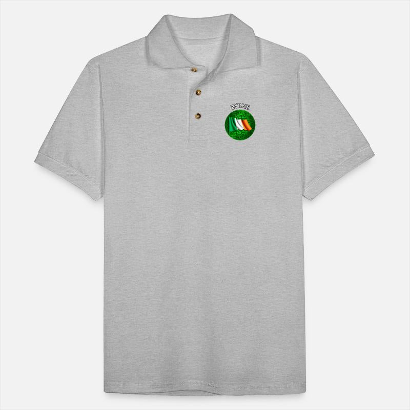 Byrne Shamrock & Irish Flag