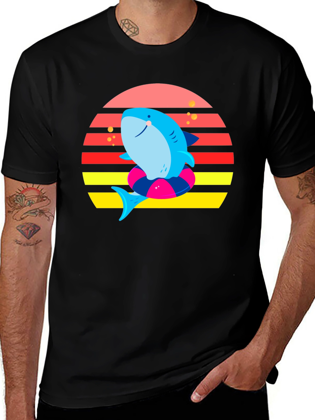 Shark Sunset T-Shirt