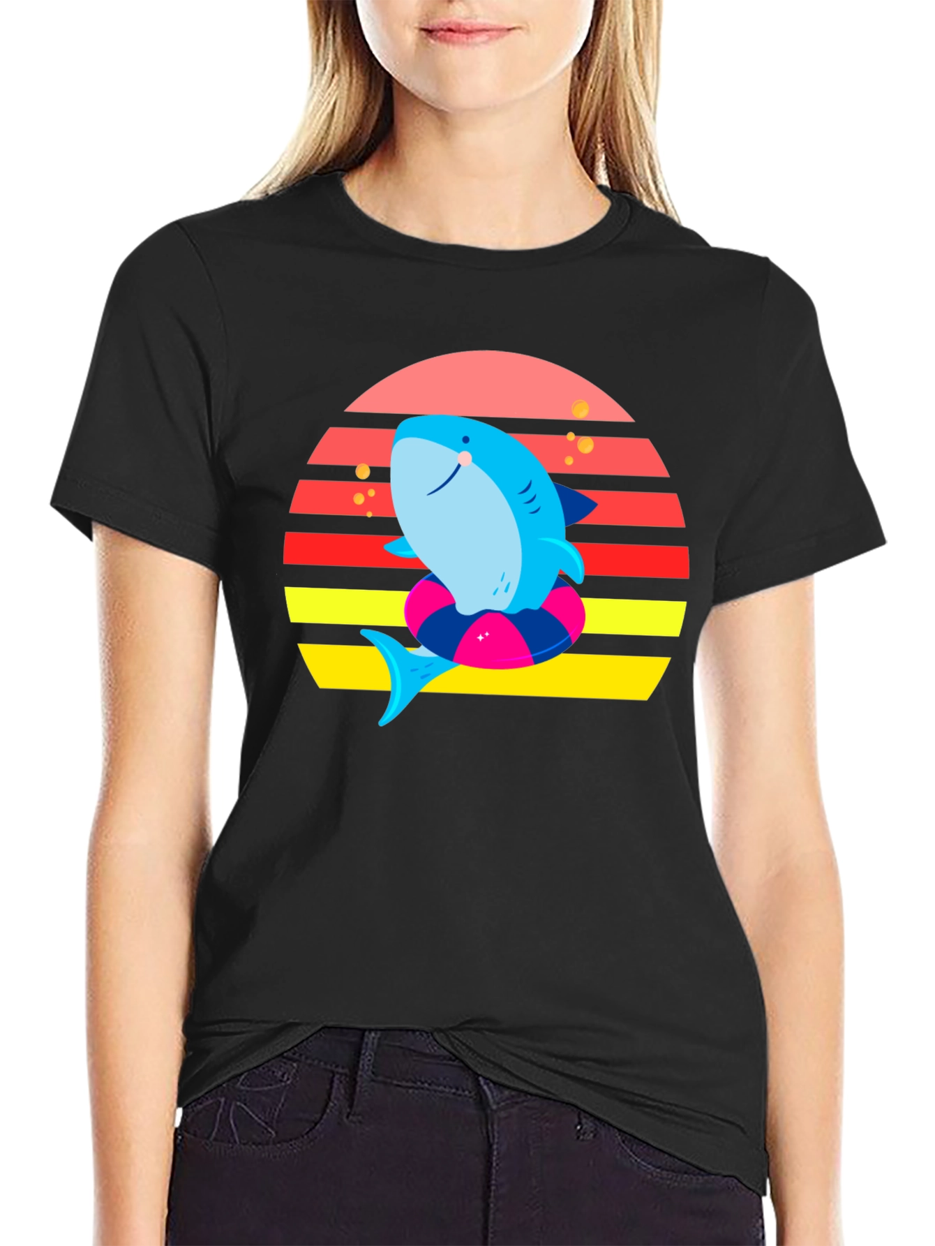 Shark Sunset T-Shirt
