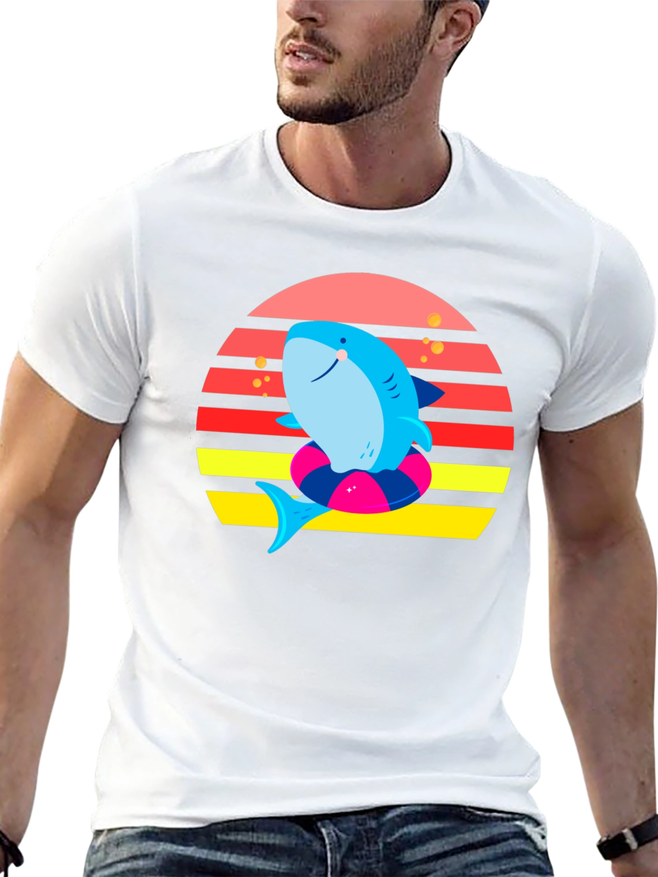 Shark Sunset T-Shirt