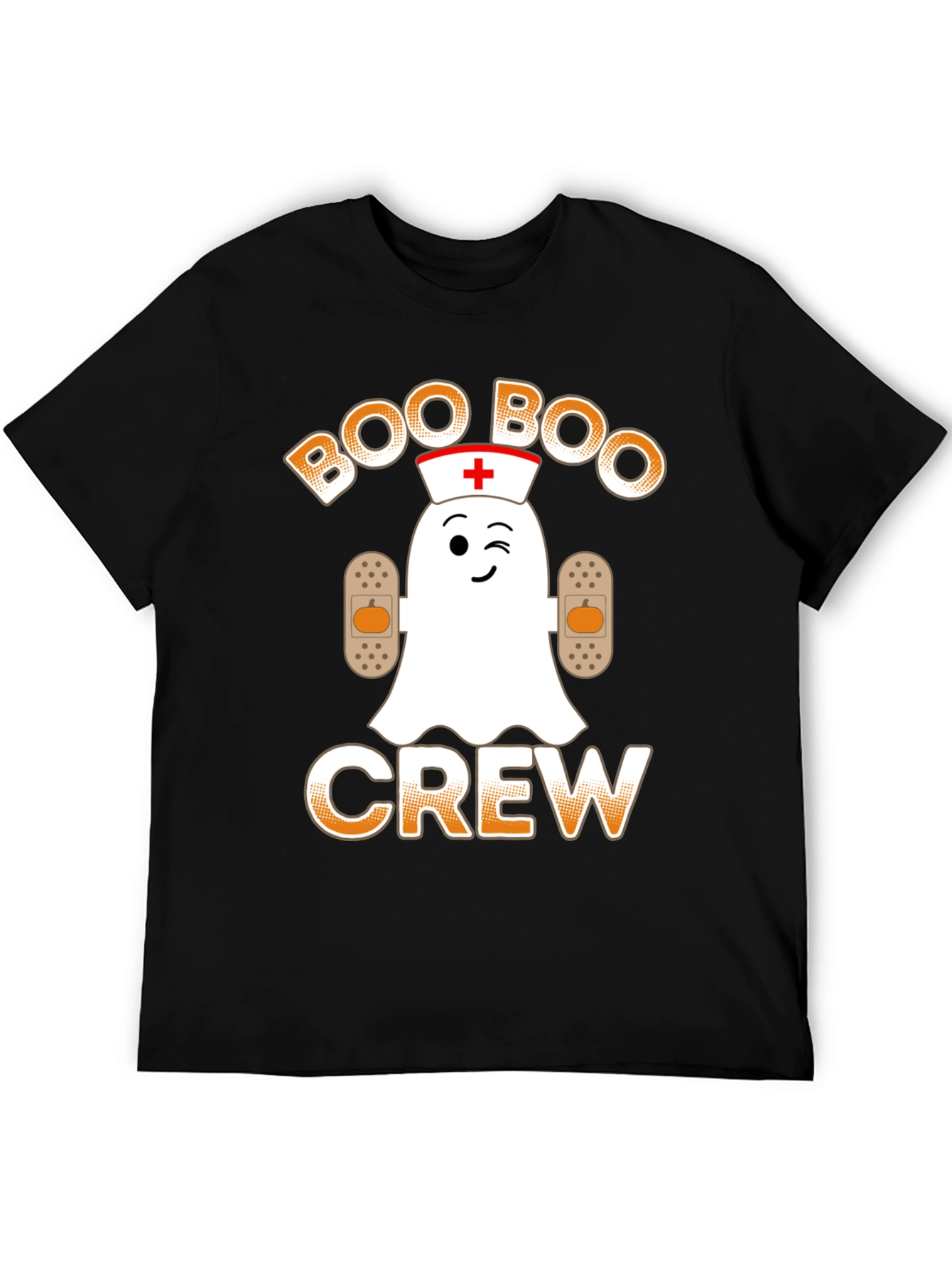 Boo Boo Crew Halloween Nurse Ghost T-Shirt