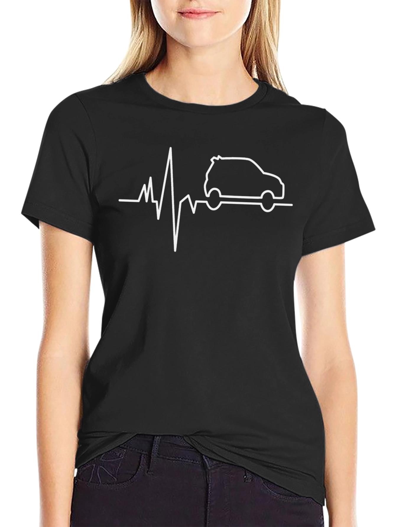 Car Heartbeat T-Shirt - Automotive Enthusiast Tee