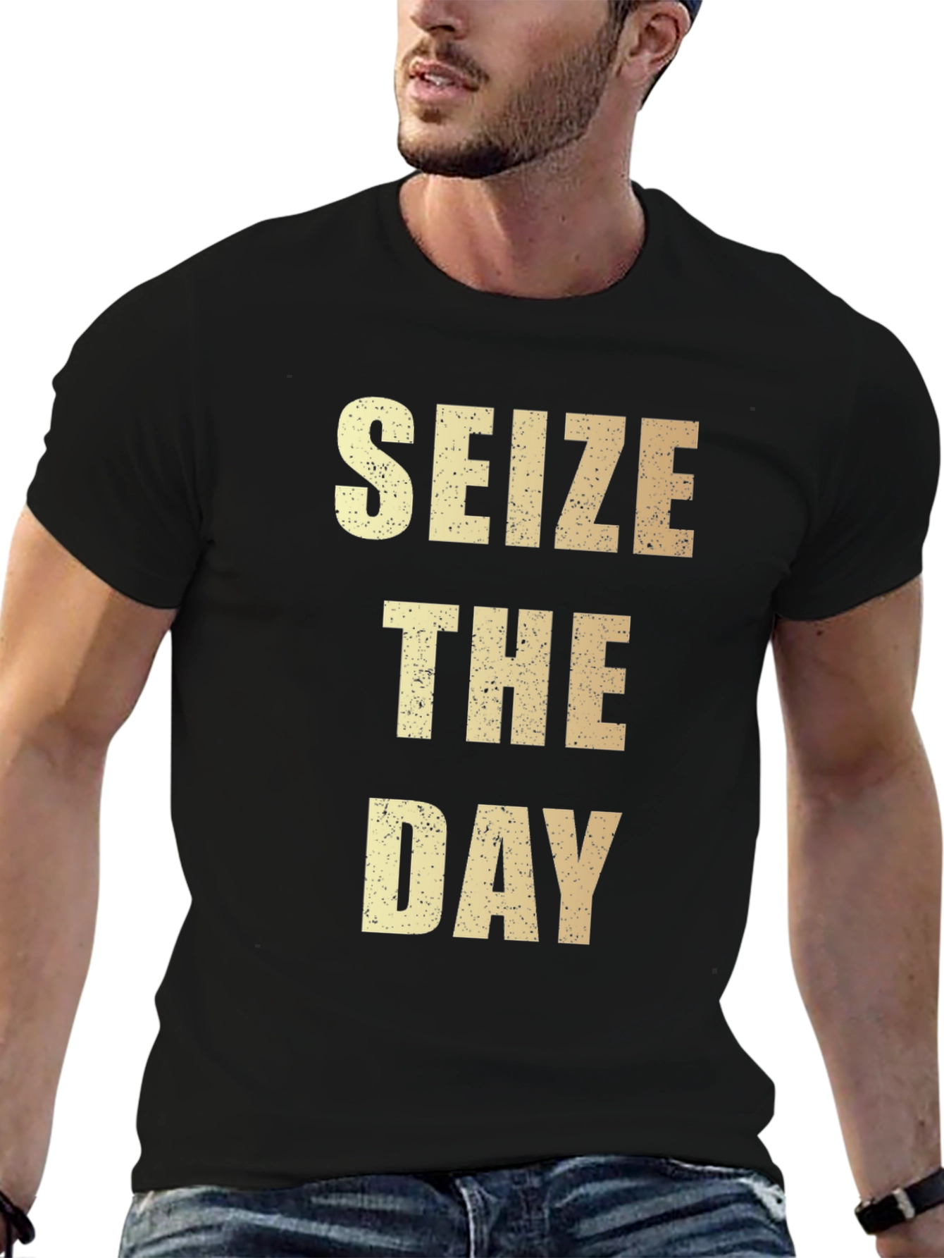 Seize The Day Graphic Tee - Carpe Diem T-Shirt