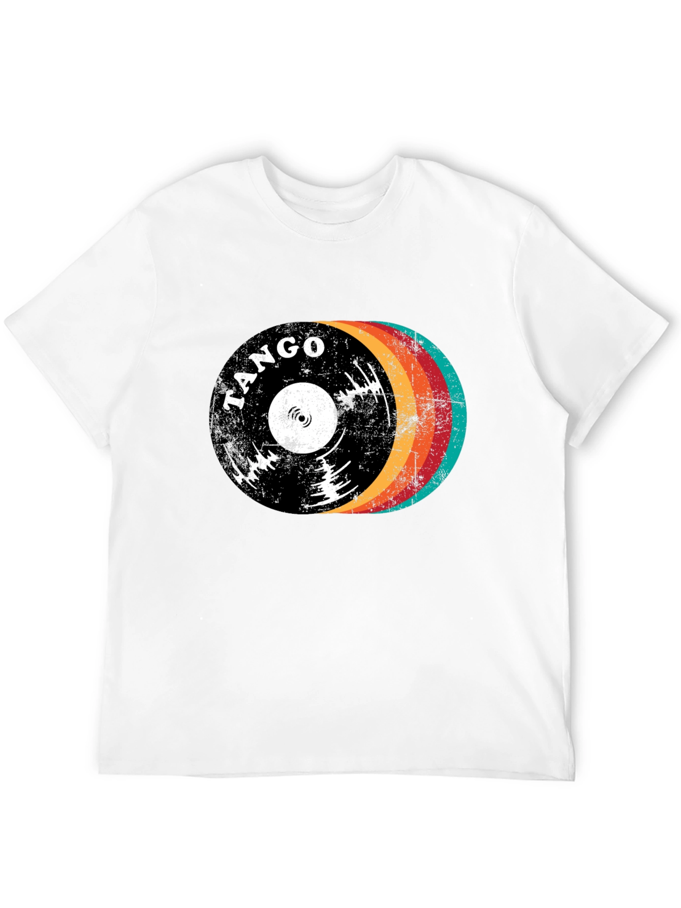 Tango Retro Record Graphic T-Shirt