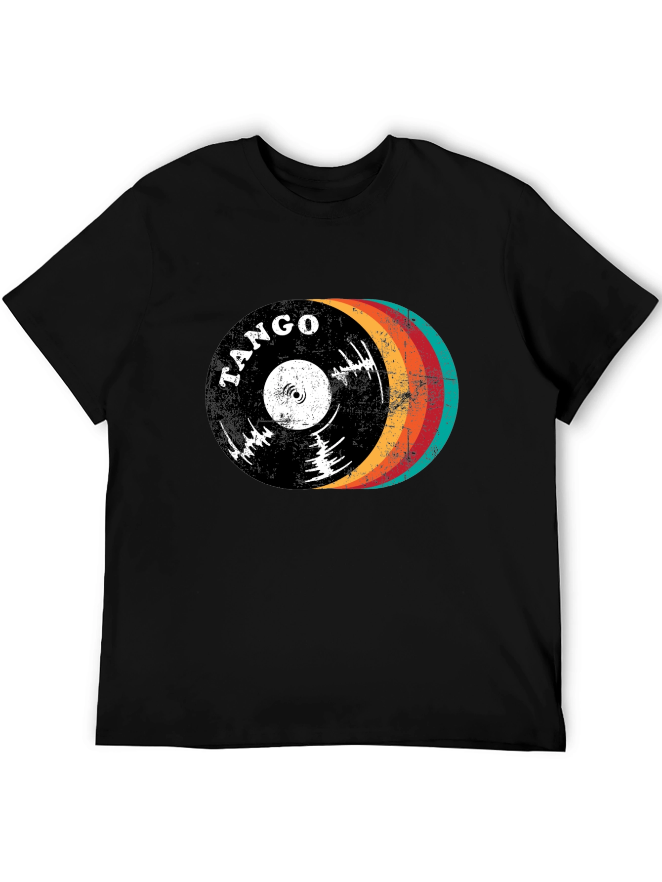 Tango Retro Record Graphic T-Shirt