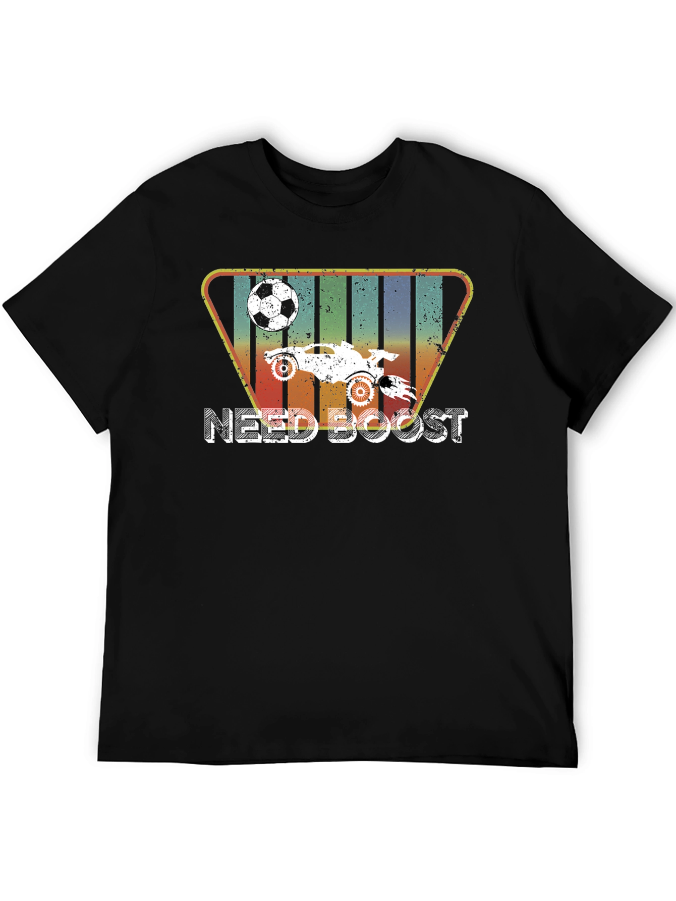 Need Boost Black T-Shirt - Rocket League Inspired