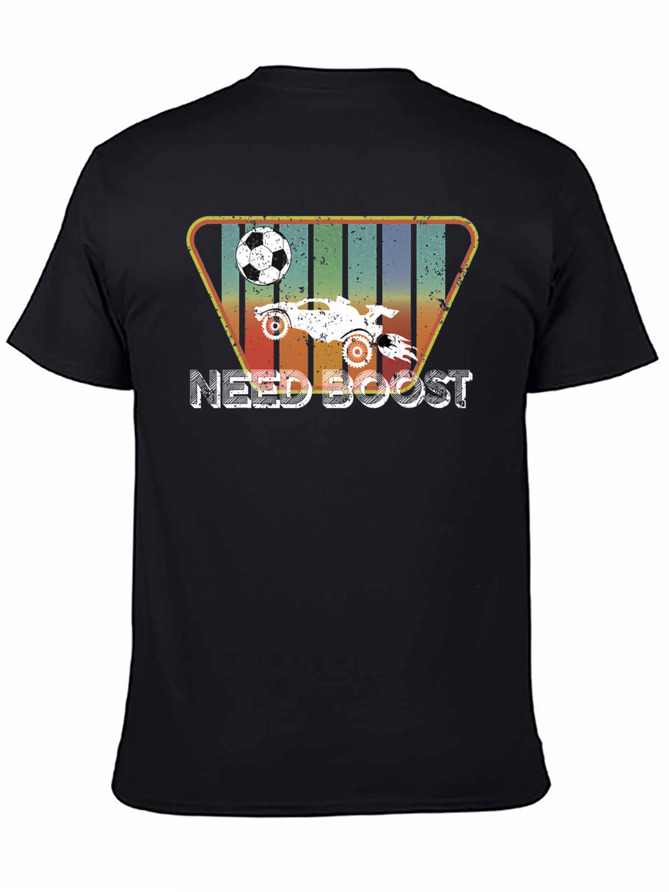 Need Boost Black T-Shirt - Rocket League Inspired
