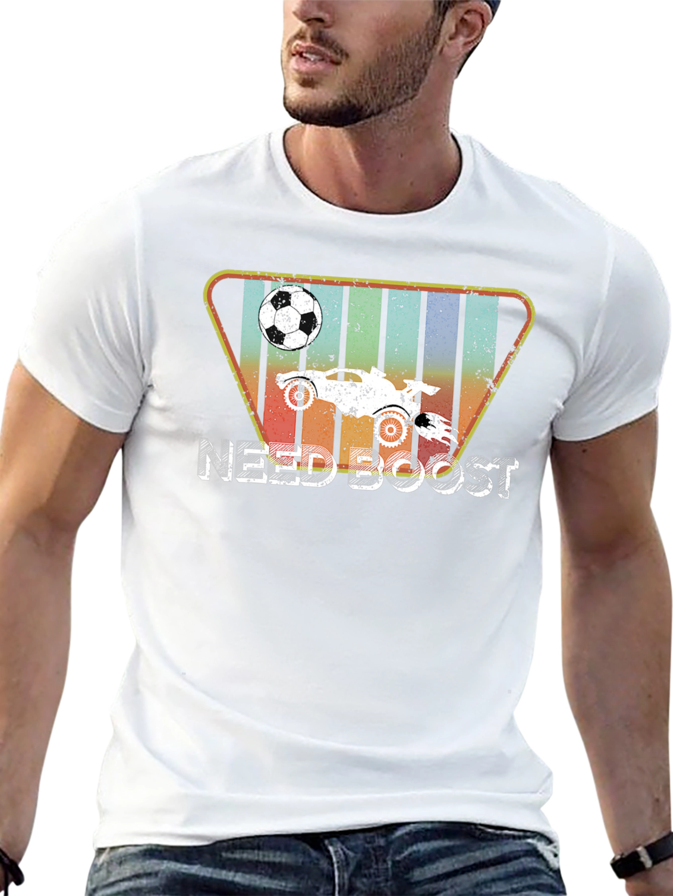 Need Boost Black T-Shirt - Rocket League Inspired