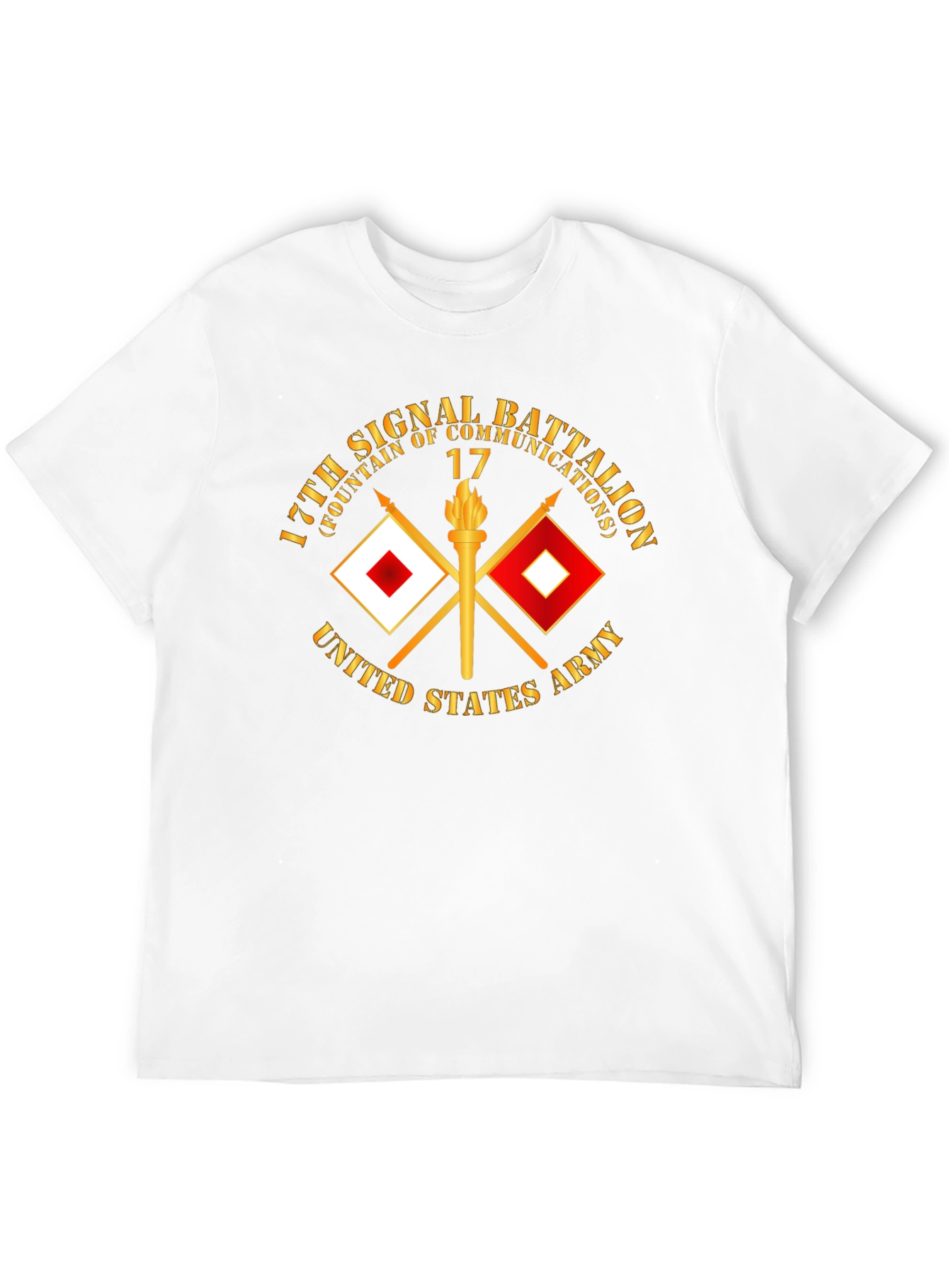 17th Signal Battalion T-Shirt - Military Pride Tee