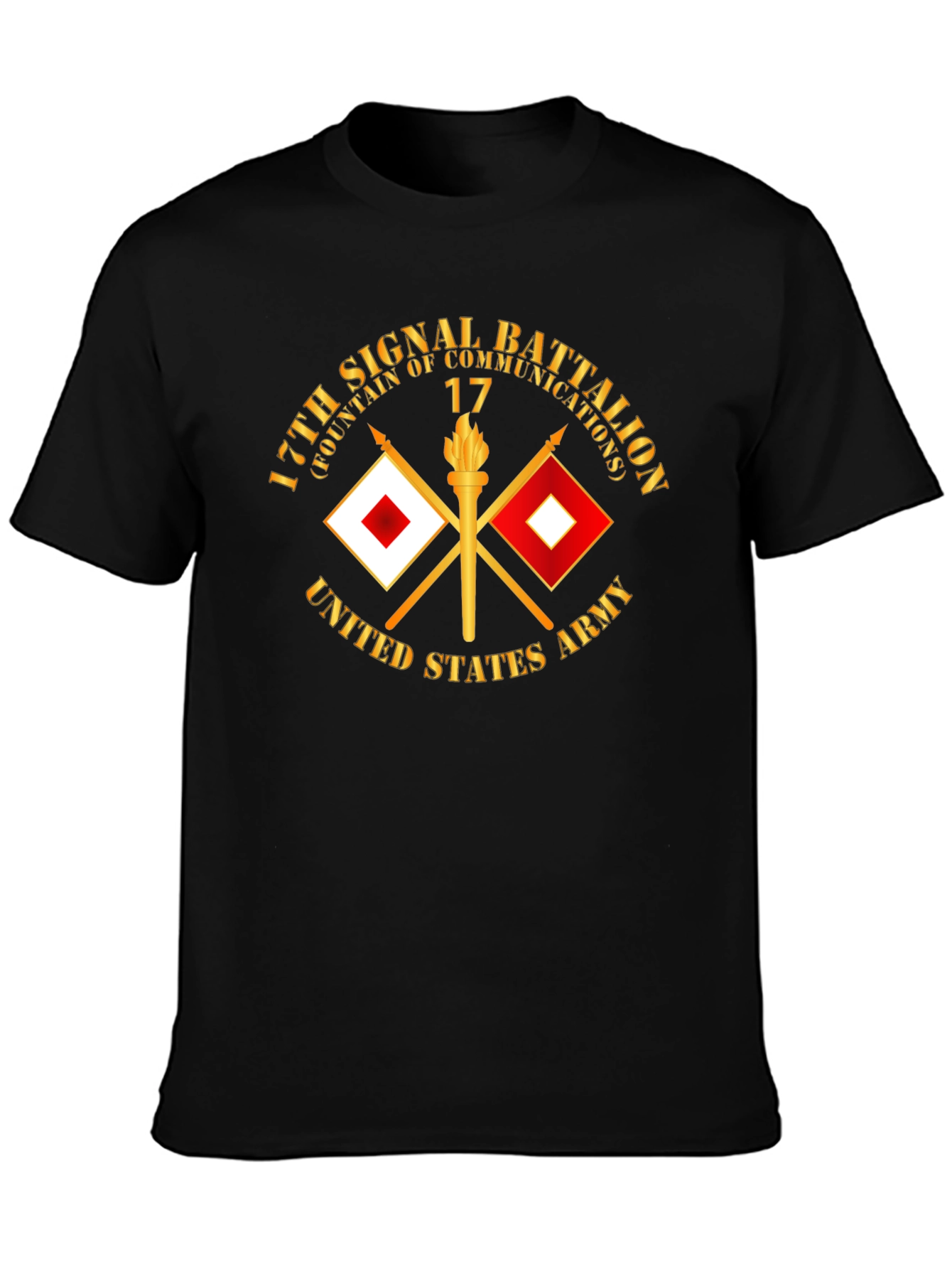 17th Signal Battalion T-Shirt - Military Pride Tee