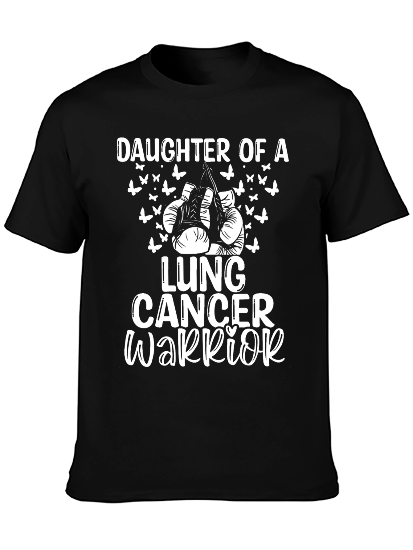 Lung Cancer Warrior Daughter T-Shirt