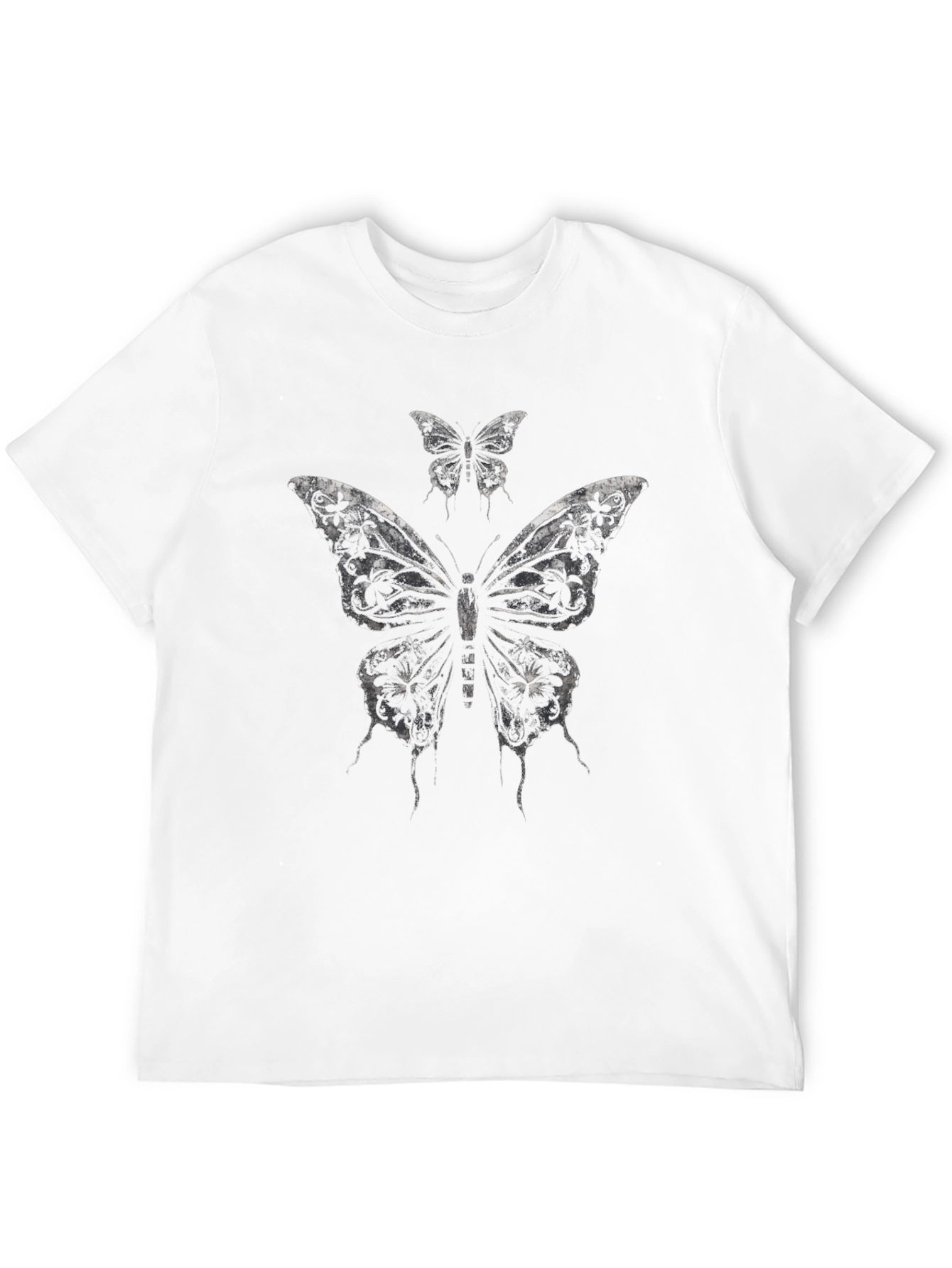 Butterfly Graphic Tee - Black