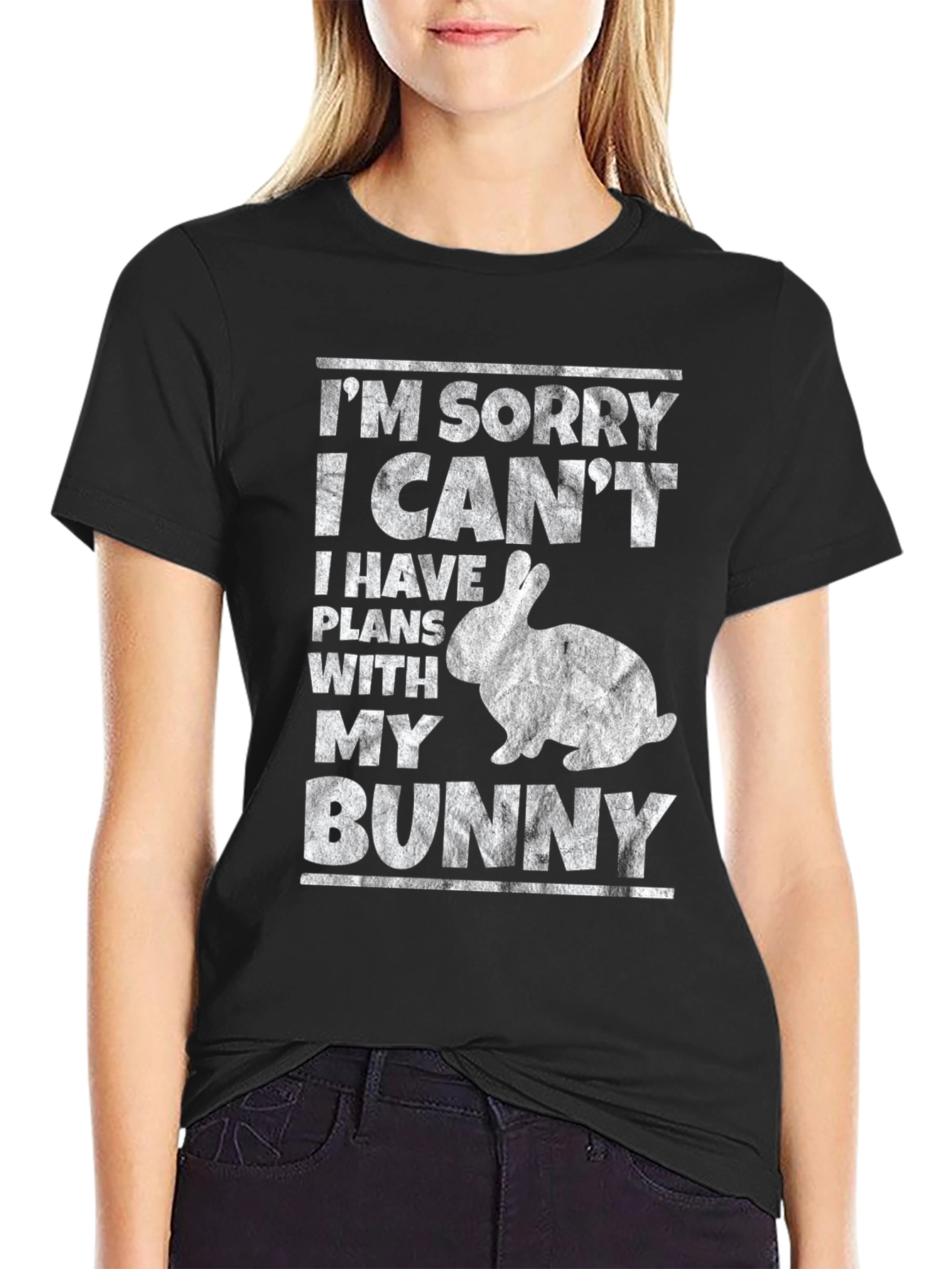 Funny Bunny Plans T-Shirt