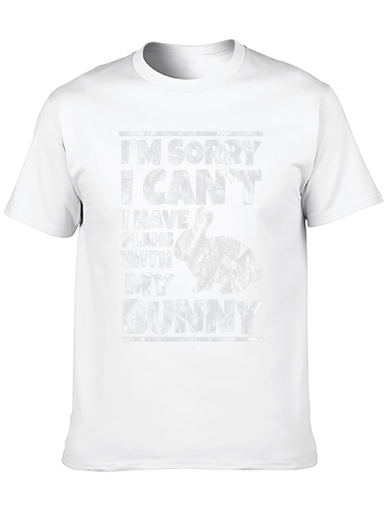 Funny Bunny Plans T-Shirt
