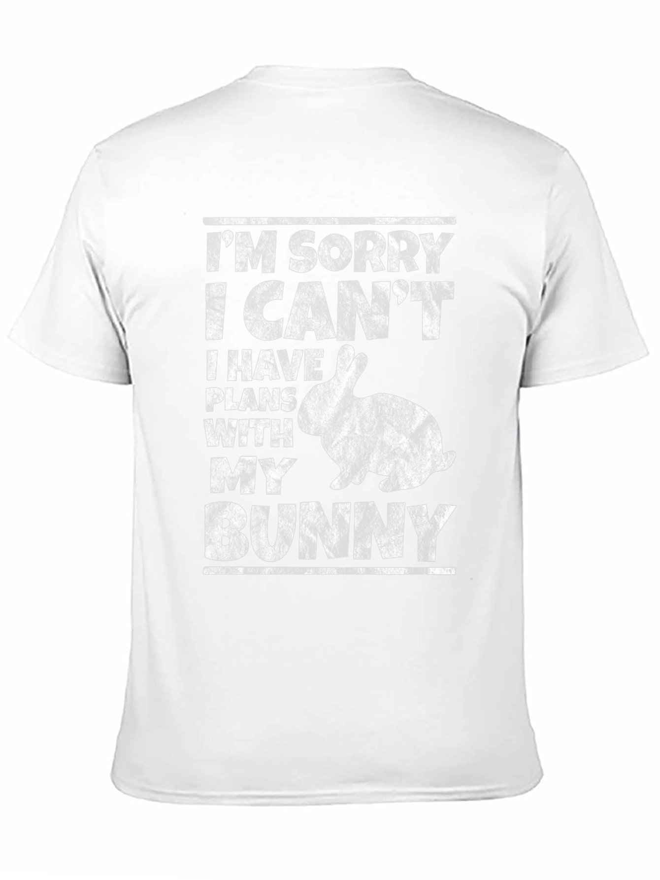 Funny Bunny Plans T-Shirt