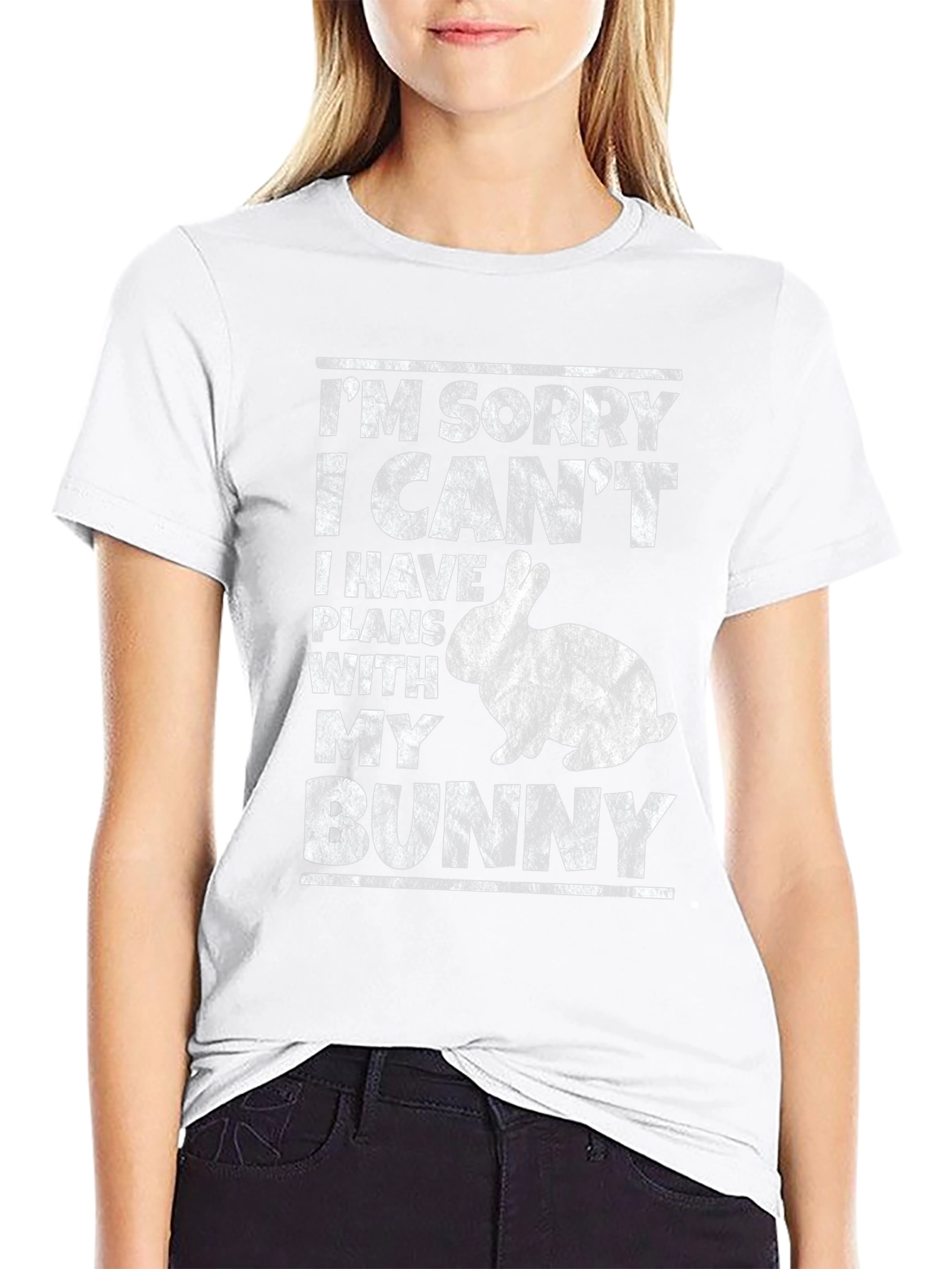 Funny Bunny Plans T-Shirt
